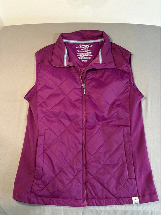 Polaris Other - Polaris Ranger Large Quilted Nylon Vest with Thermore Insulation - Plum Purple